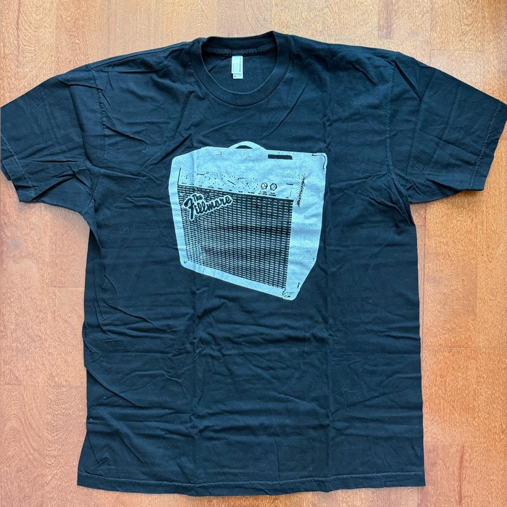 Black The Fillmore Amplifier T-Shirt NEW